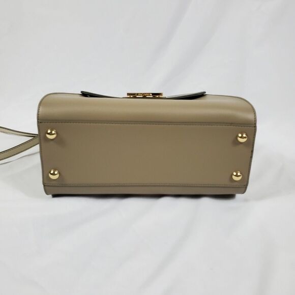 Zac Zac Posen Eartha Top Handle Bag in Olive Color Block - Picture 8 of 9